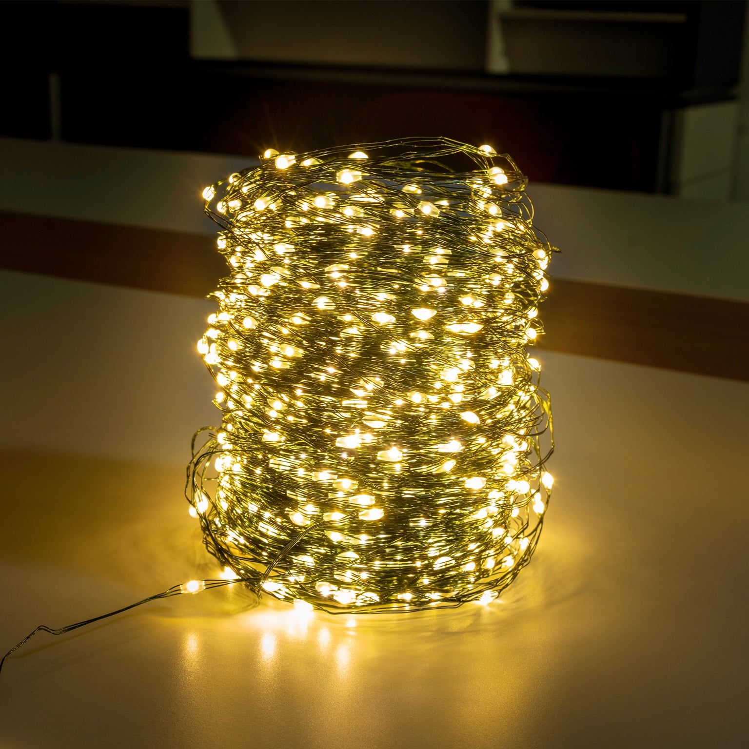 Vianočné svetielka – teplá biela