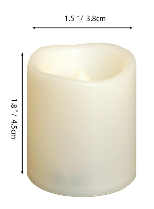 LED sviečky – 12ks s diaľkovým ovládaním