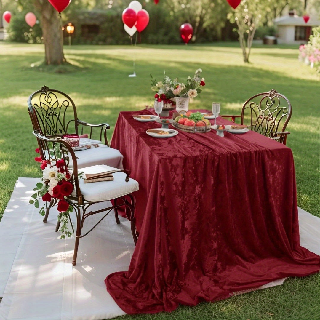 Obrus – jednofarebný