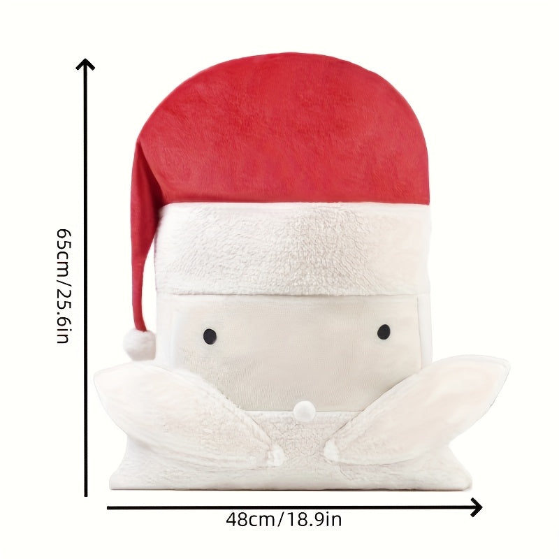 Vianočný batoh – bielo-červený