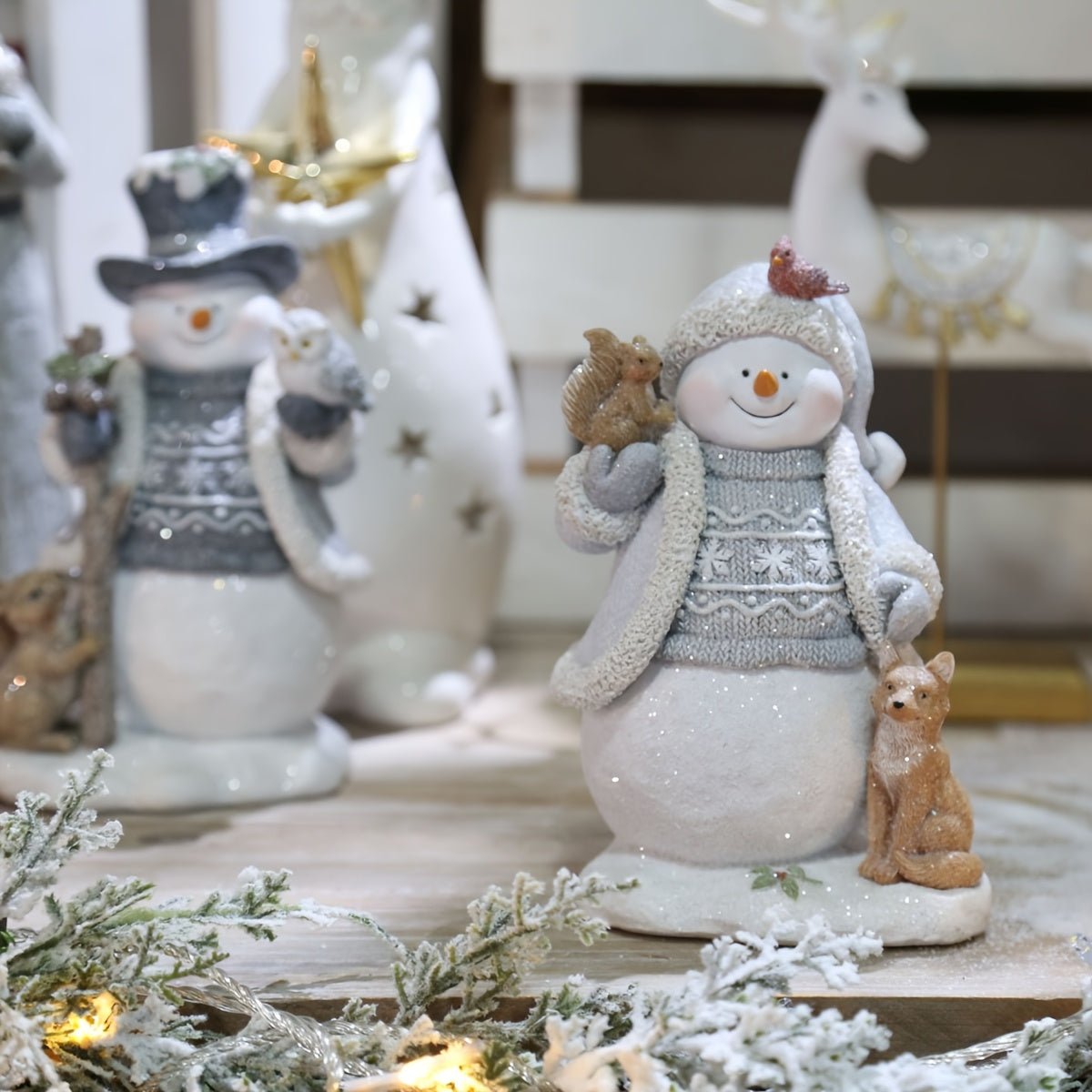 Snehuliak – biely klobúk