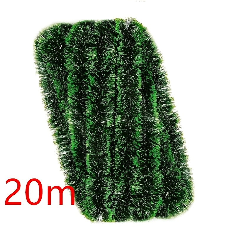 Umelý vianočný girland – zelený