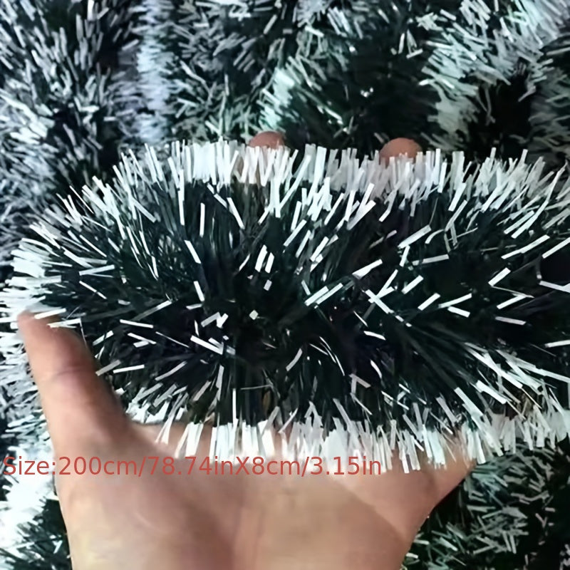 Umelý vianočný girland – zelený