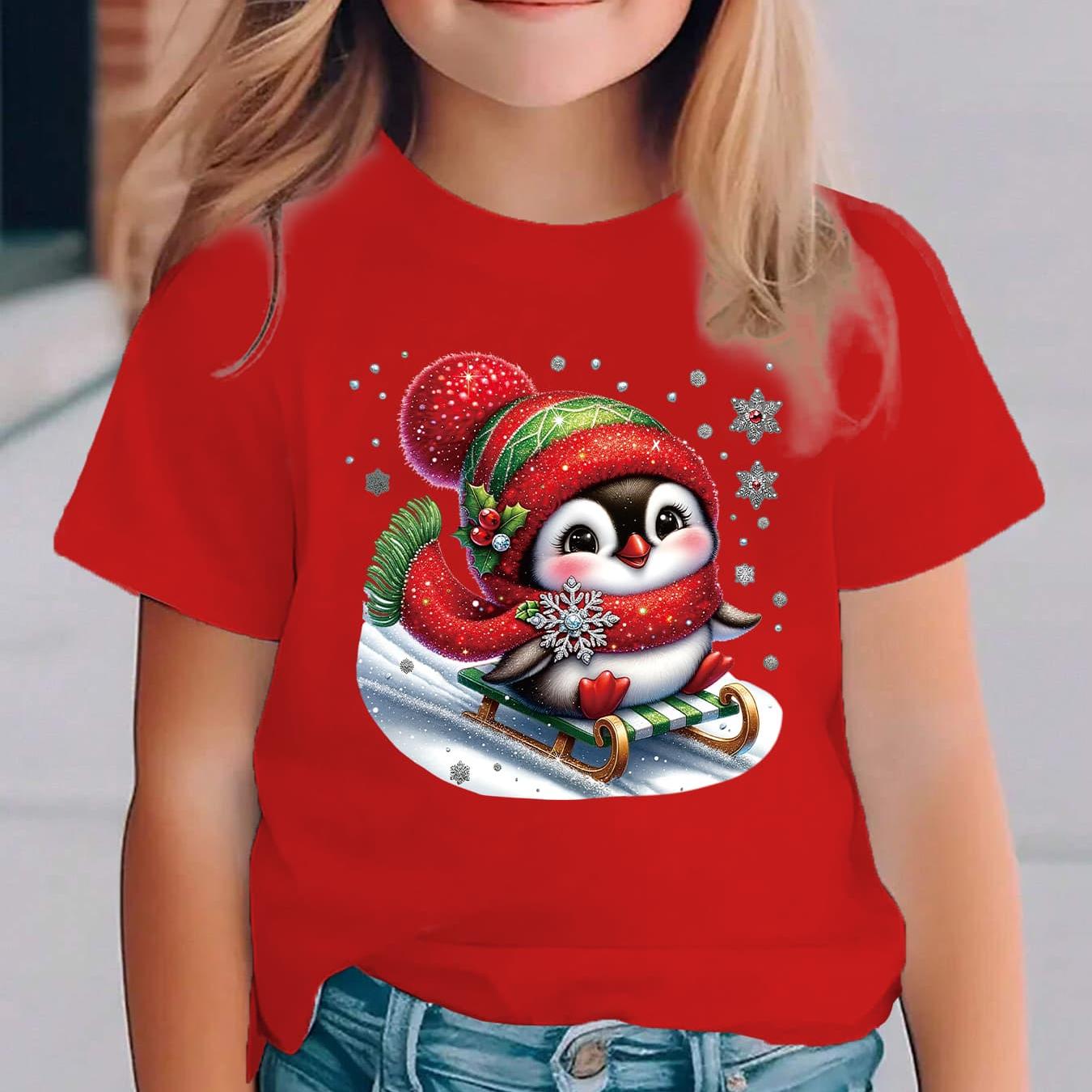 Tričko s potlačou tučniaka