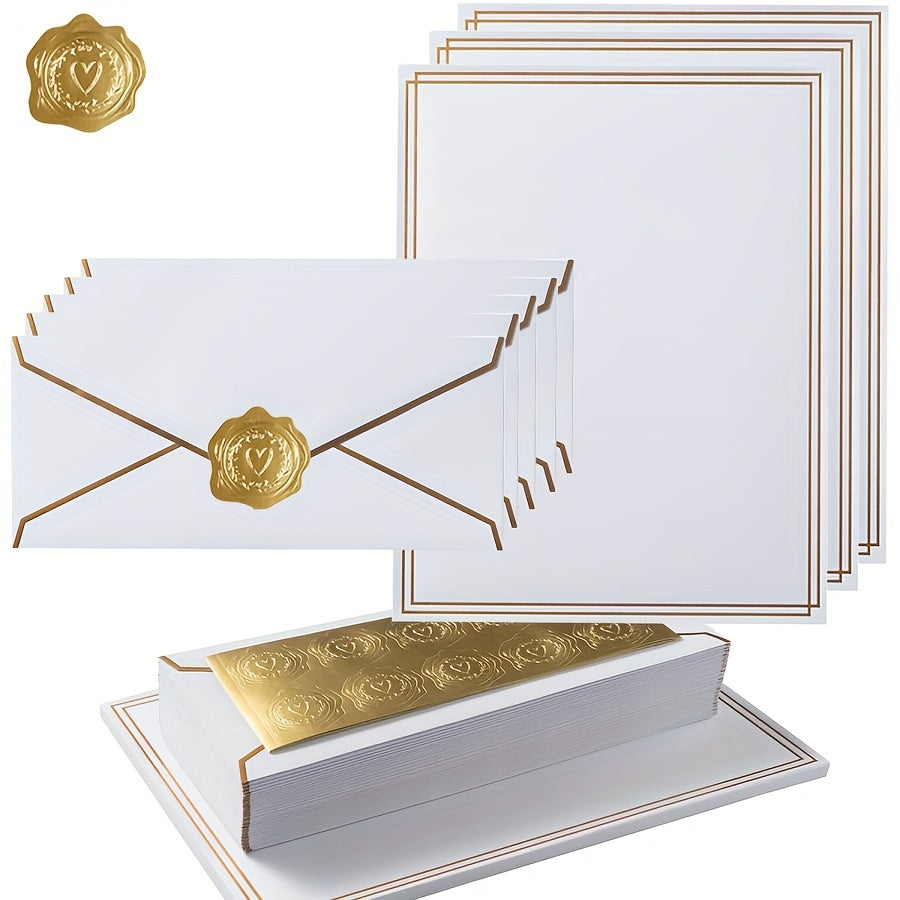 Súprava kancelárskych potrieb – biela