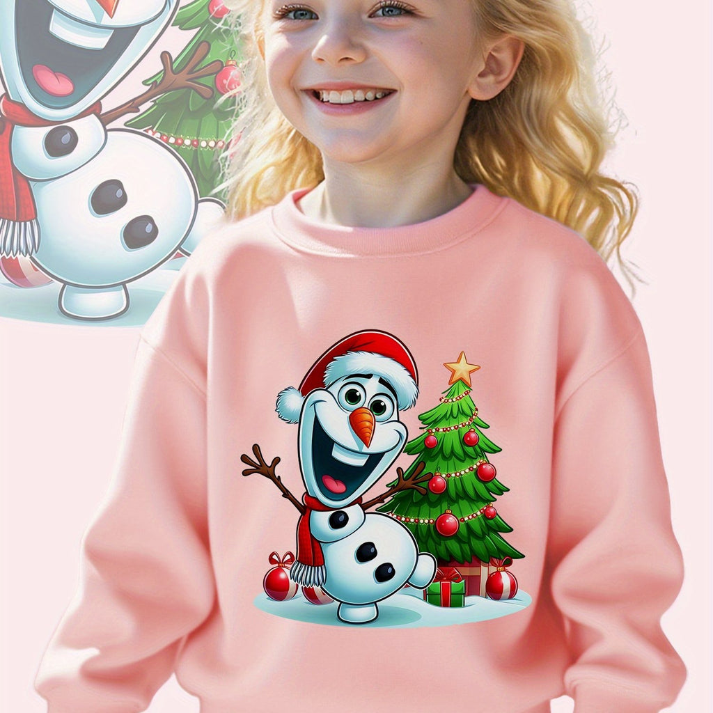 Mikina s potlačou snehuliaka – Olaf