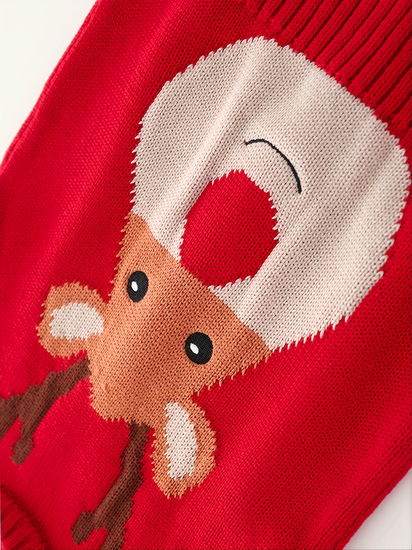 Vianočný sveter pre deti – červený a modrý