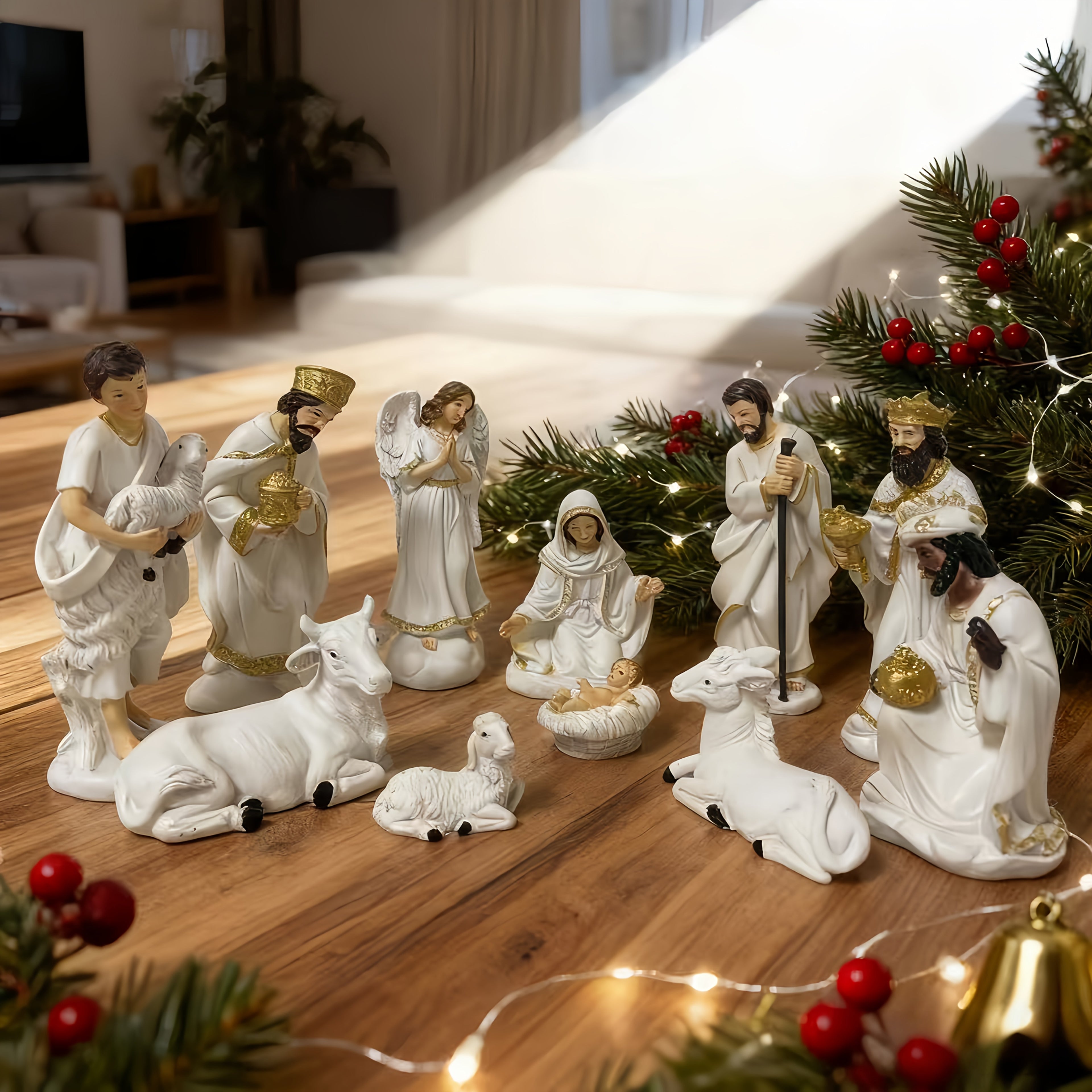 Vianočná betlehem – ručne maľované