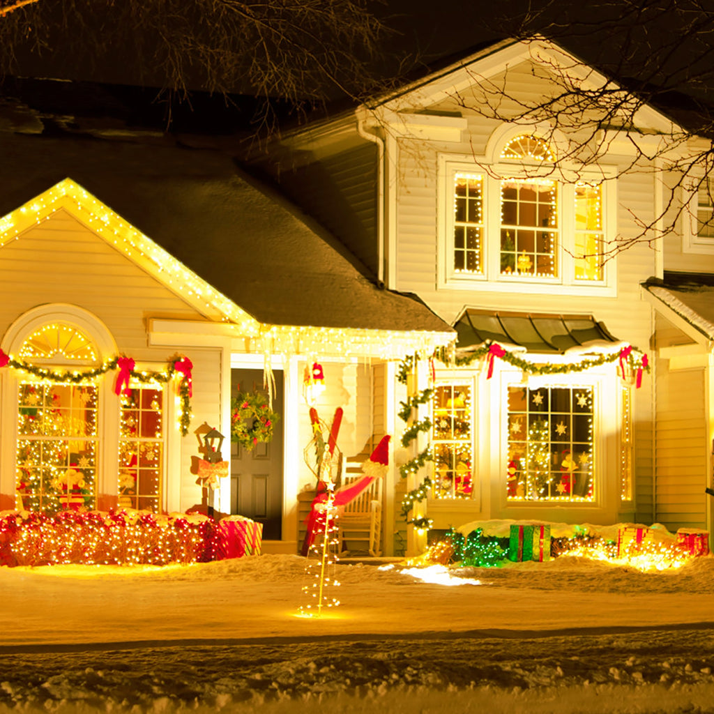 Vianočné svetielka – teplá biela