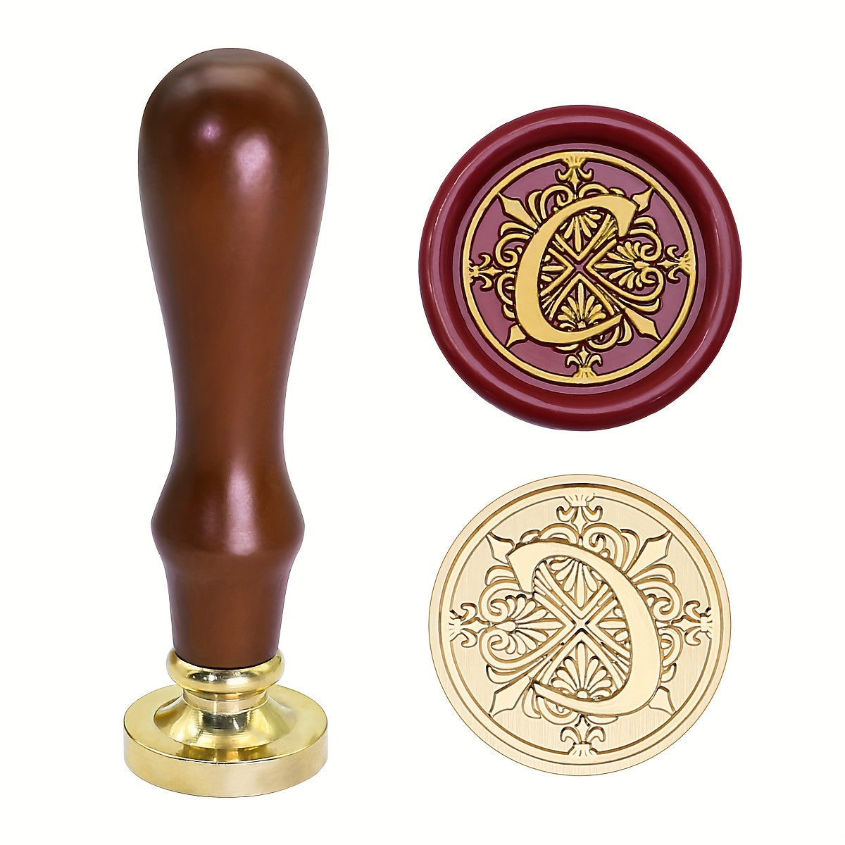 Razítko s 26 písmenami – s držadlom