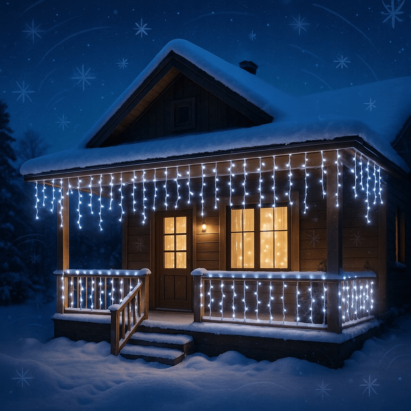 Vianočné svetielka – 500 LED