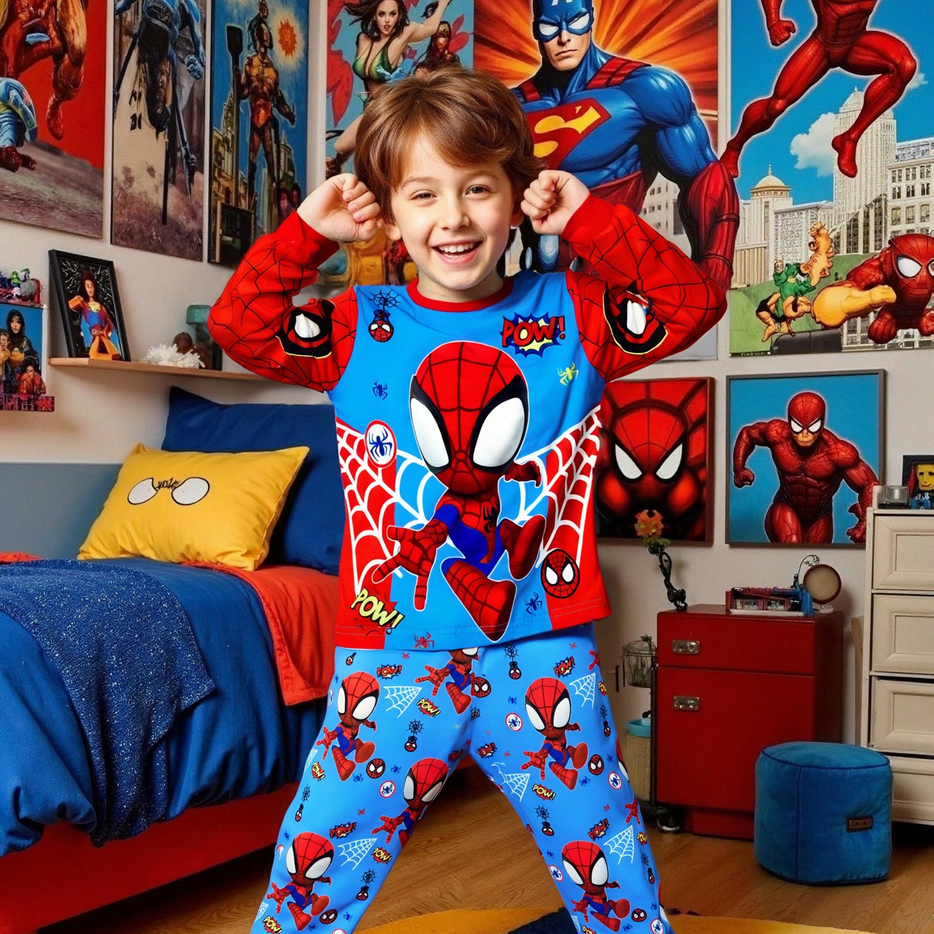 Pyžamo pre chlapcov – modré