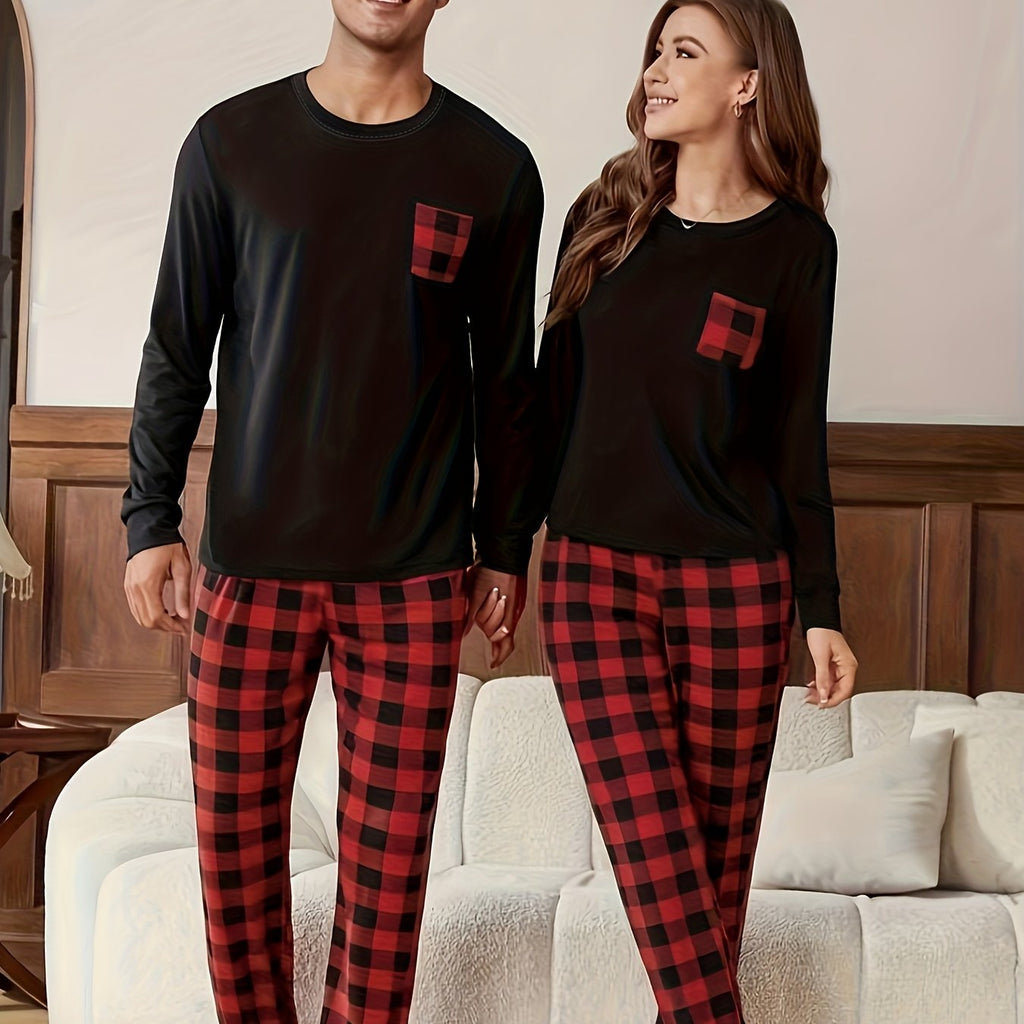 Pyžamo – kárované párové