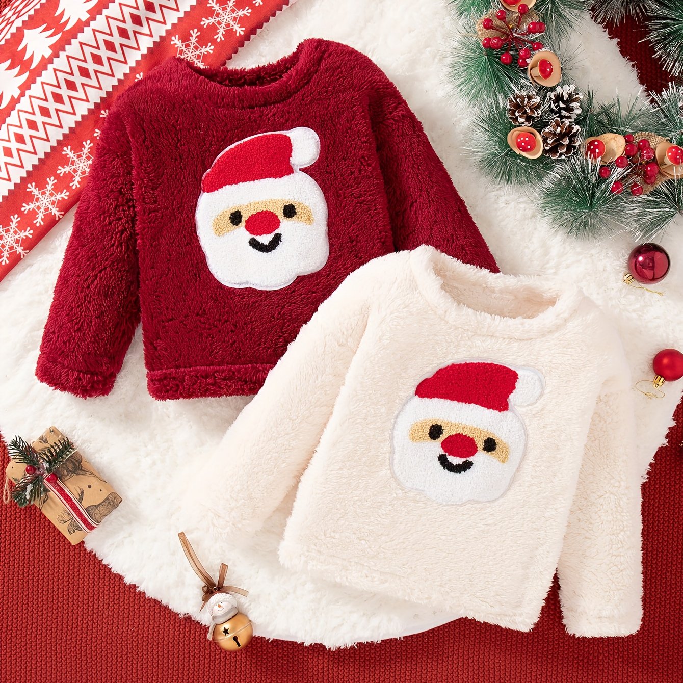 Vianočný pulóver – zmiešaná farba