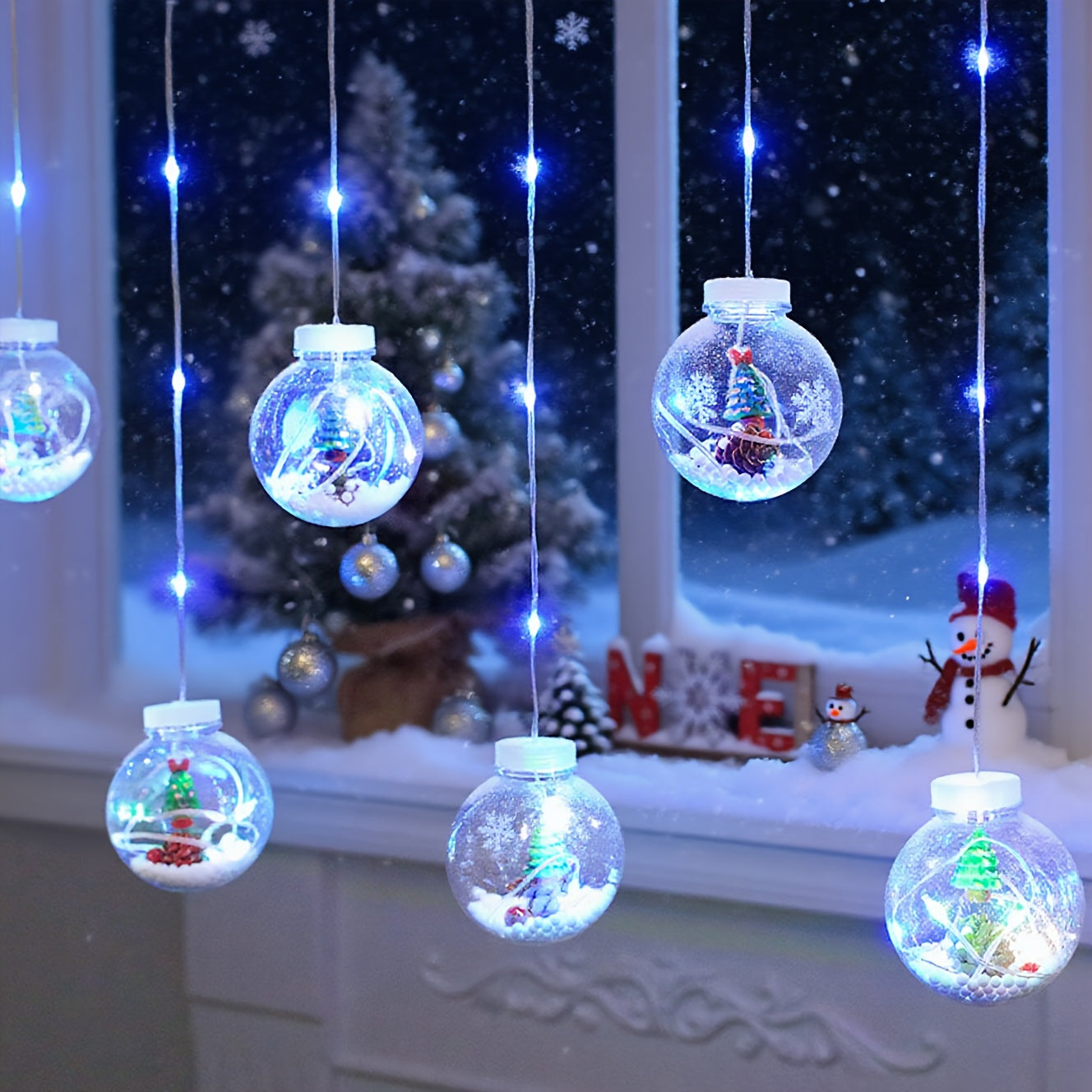 Vianočné svetielka – závesné