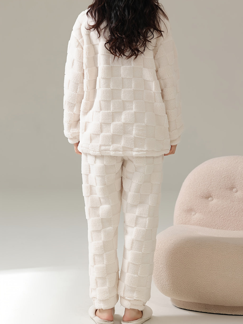 Dámsky zimný pyžamový setík – medvedík