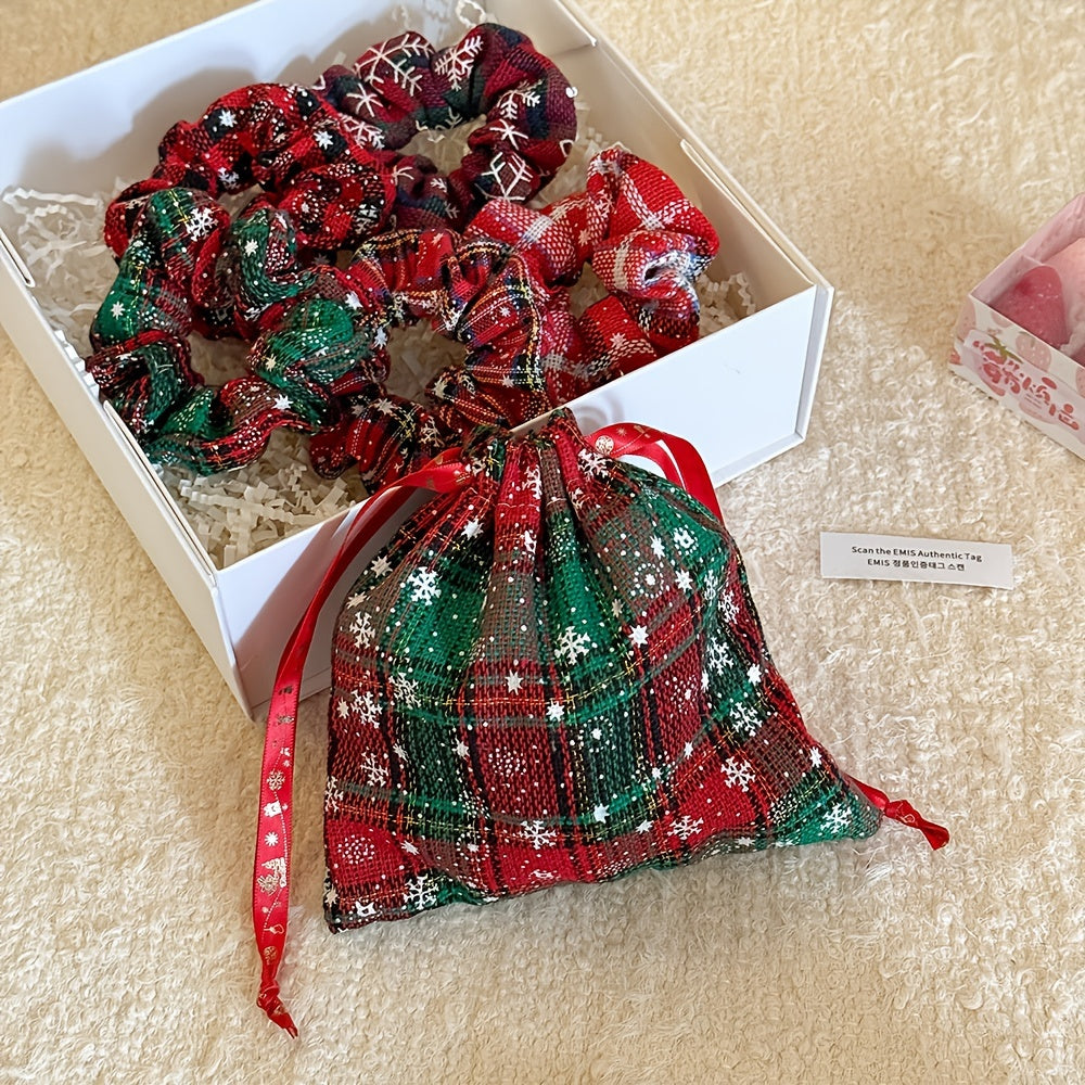 Vianočné doplnky na vlasy – Polychrómové