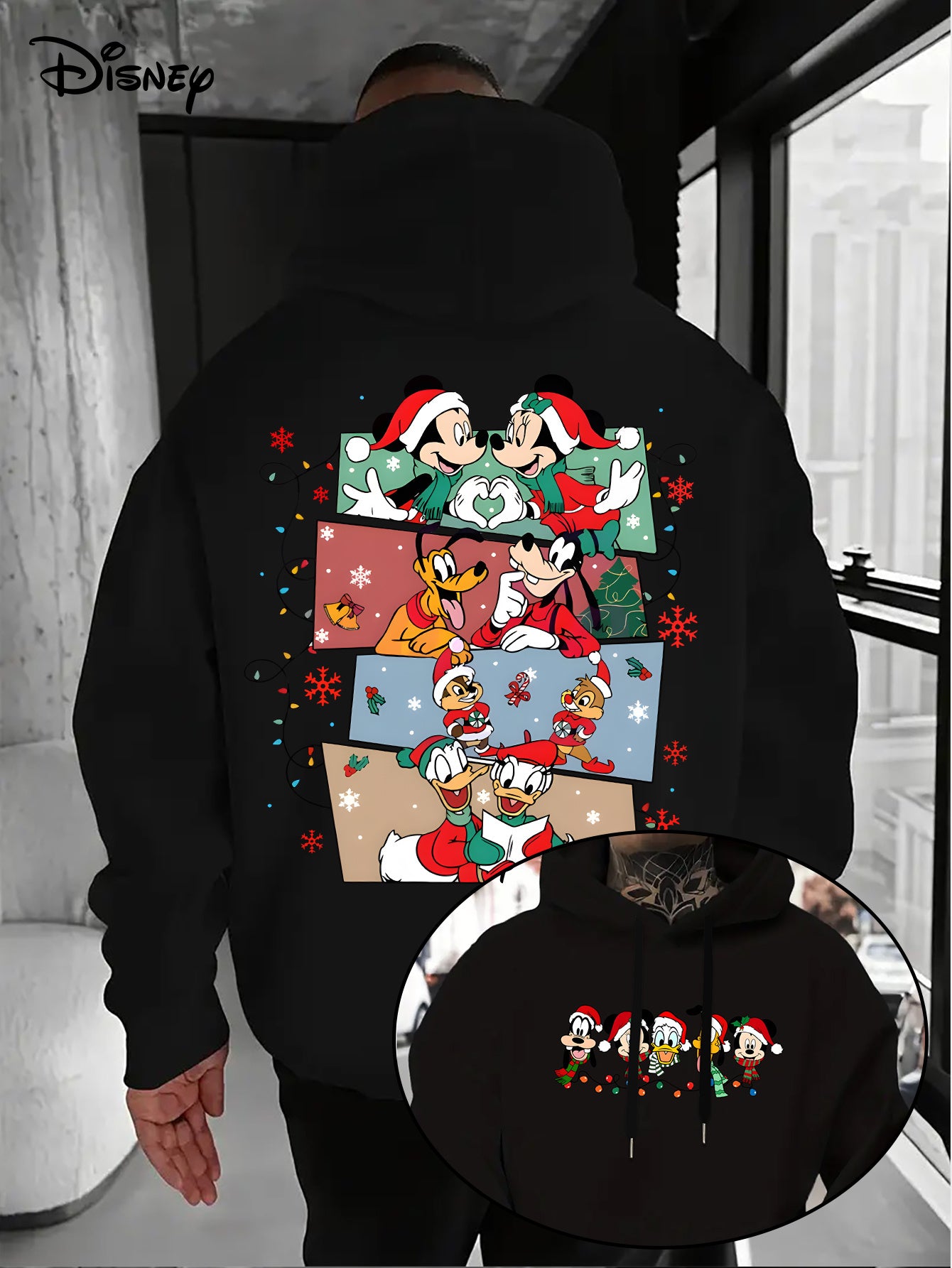 Mikina s kapucňou – Mickey a Minnie