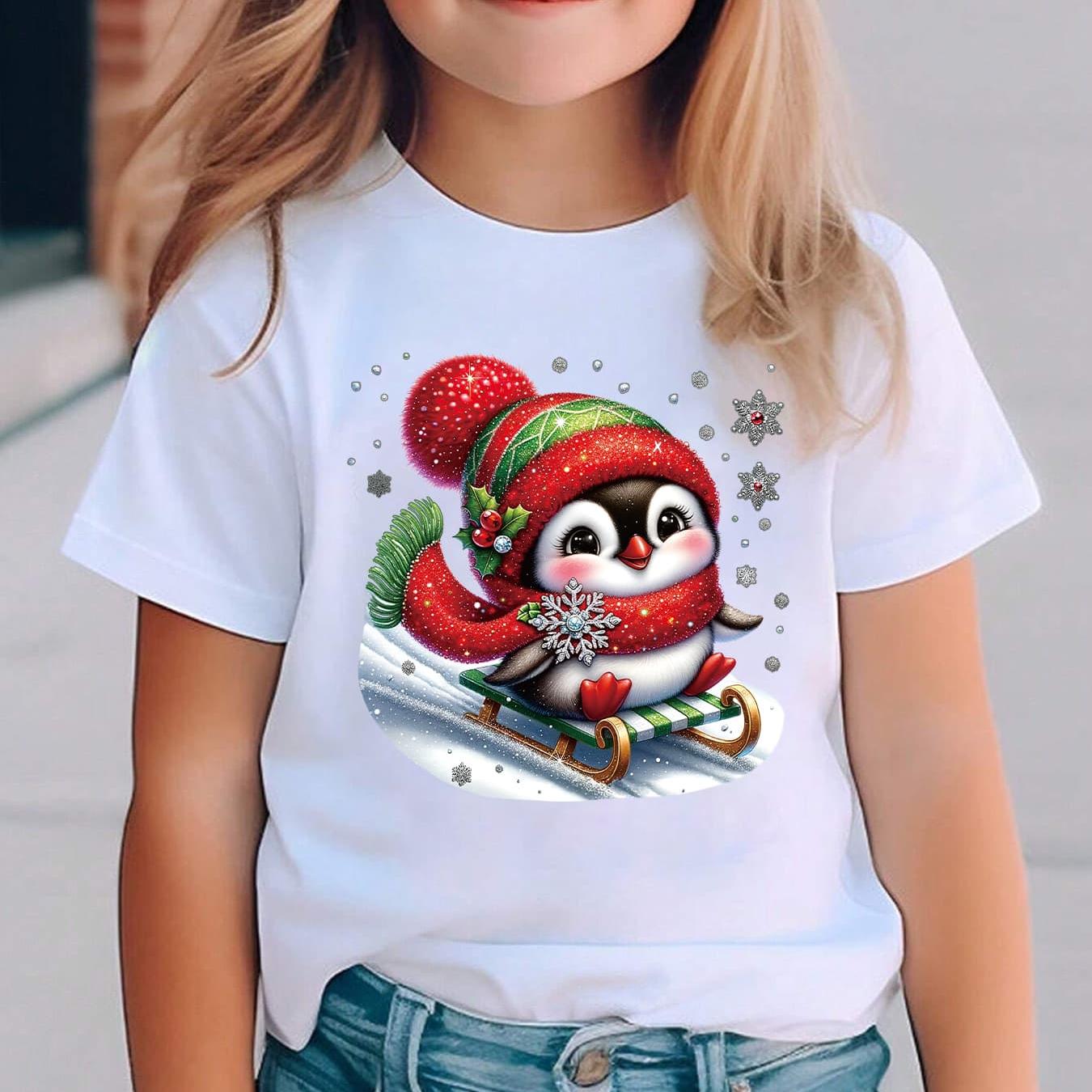 Tričko s potlačou tučniaka