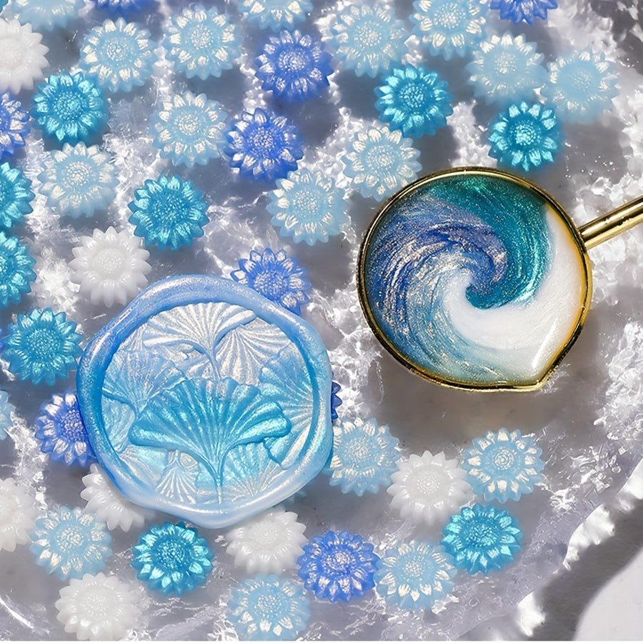 Vosk na pečatenie – mix farieb slnečníc