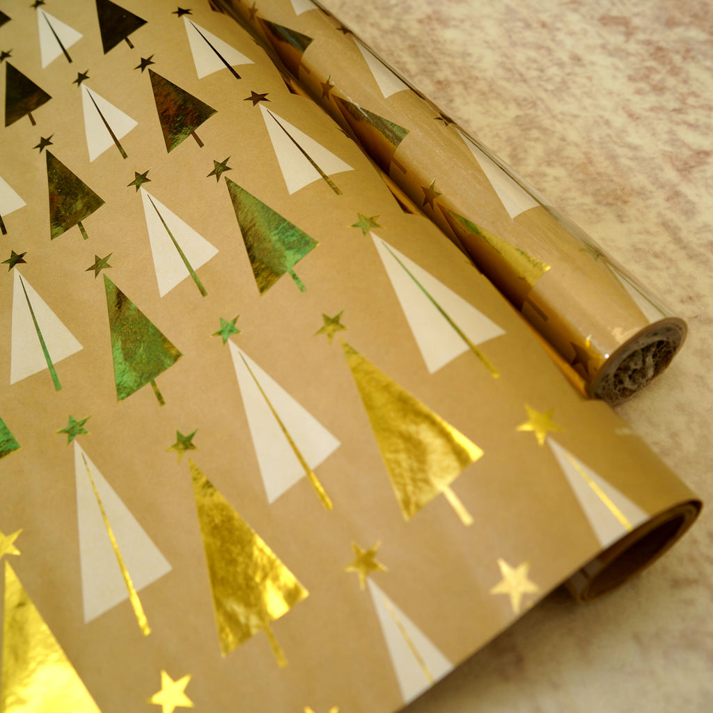 Fólia na darčeky – zlatá