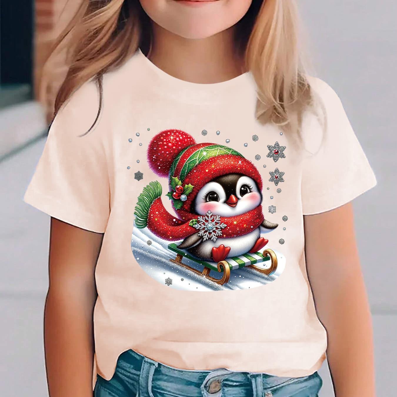 Tričko s potlačou tučniaka