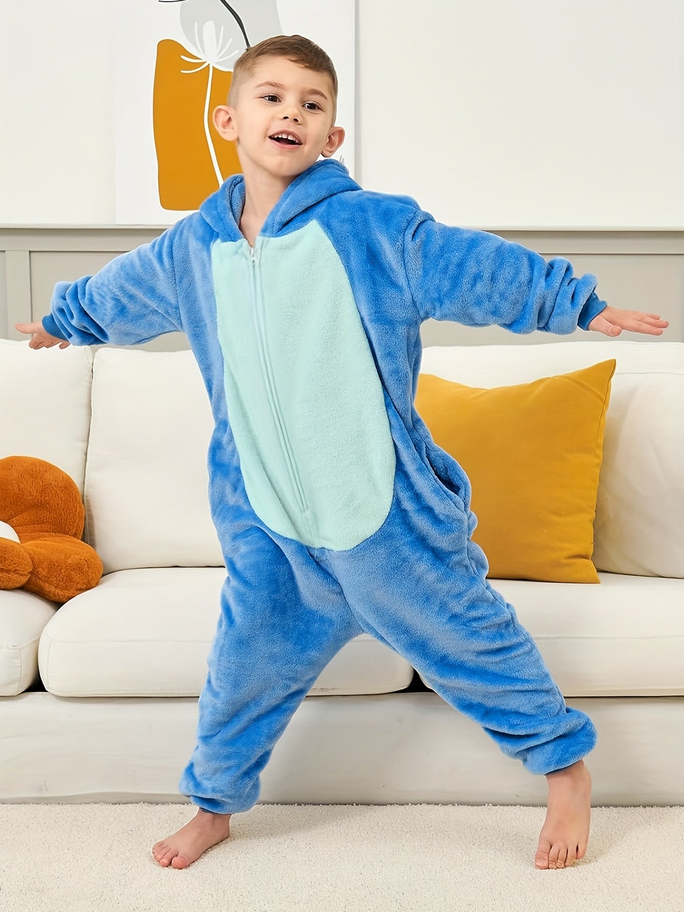 Detský overal – zmiešané farby