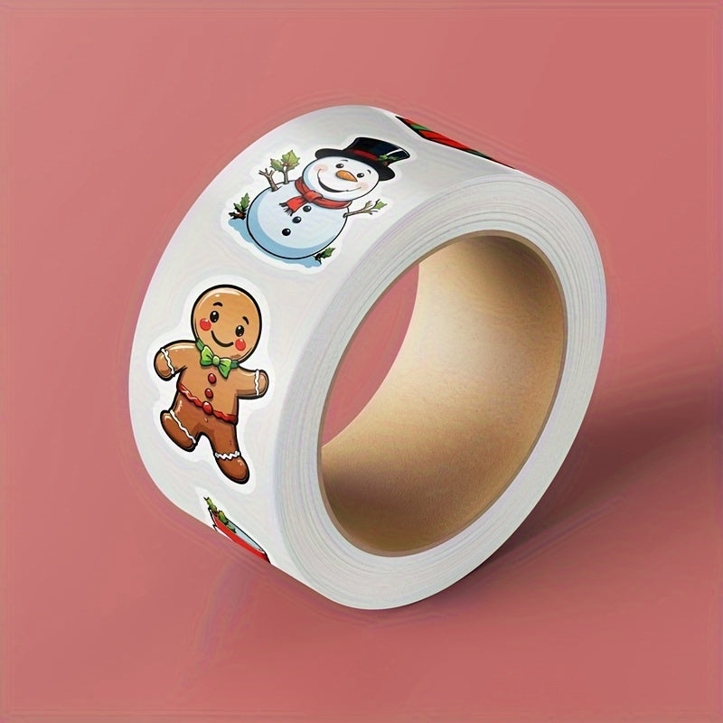 Vianočné nálepky – rôzne vzory