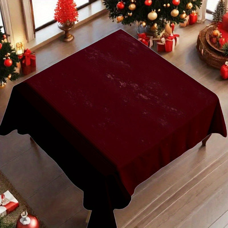 Obrus – hlboká červená