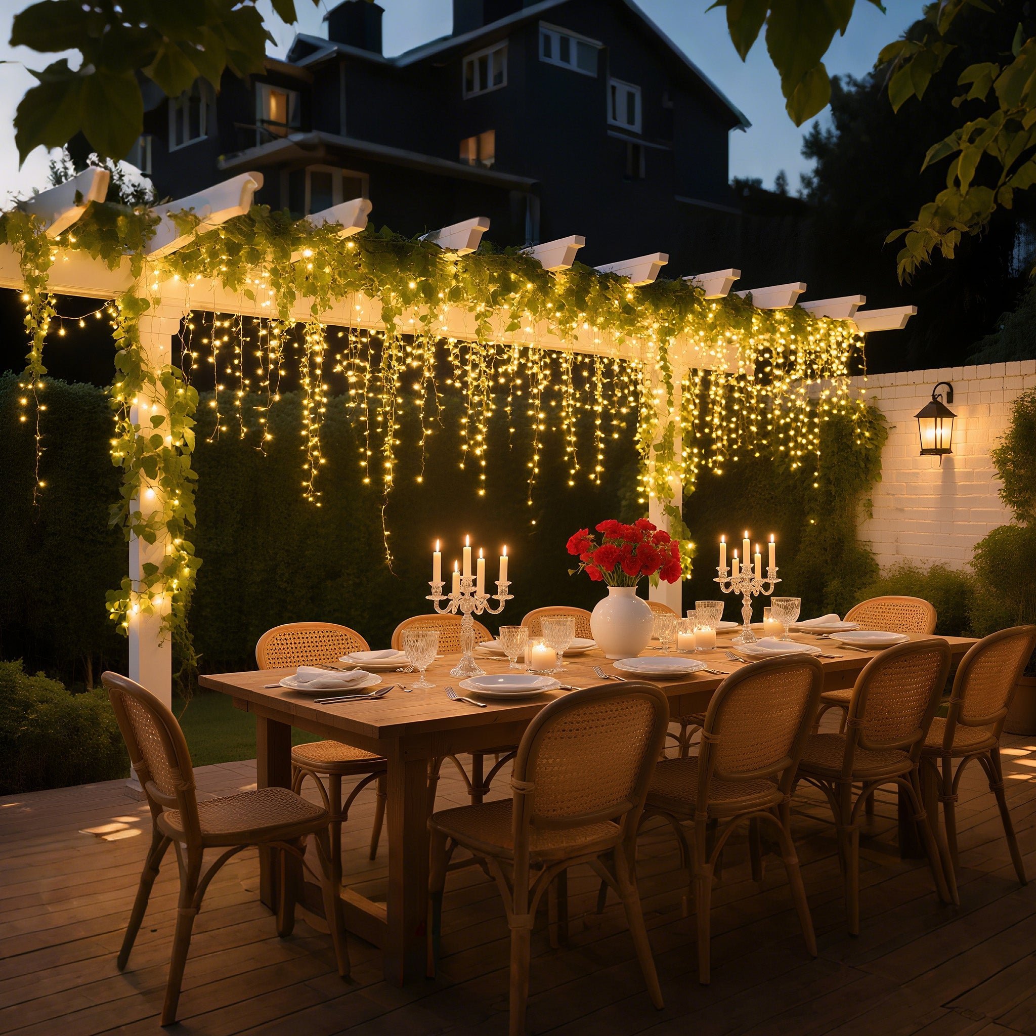 Vianočné svetielka – LED závesné svetlá