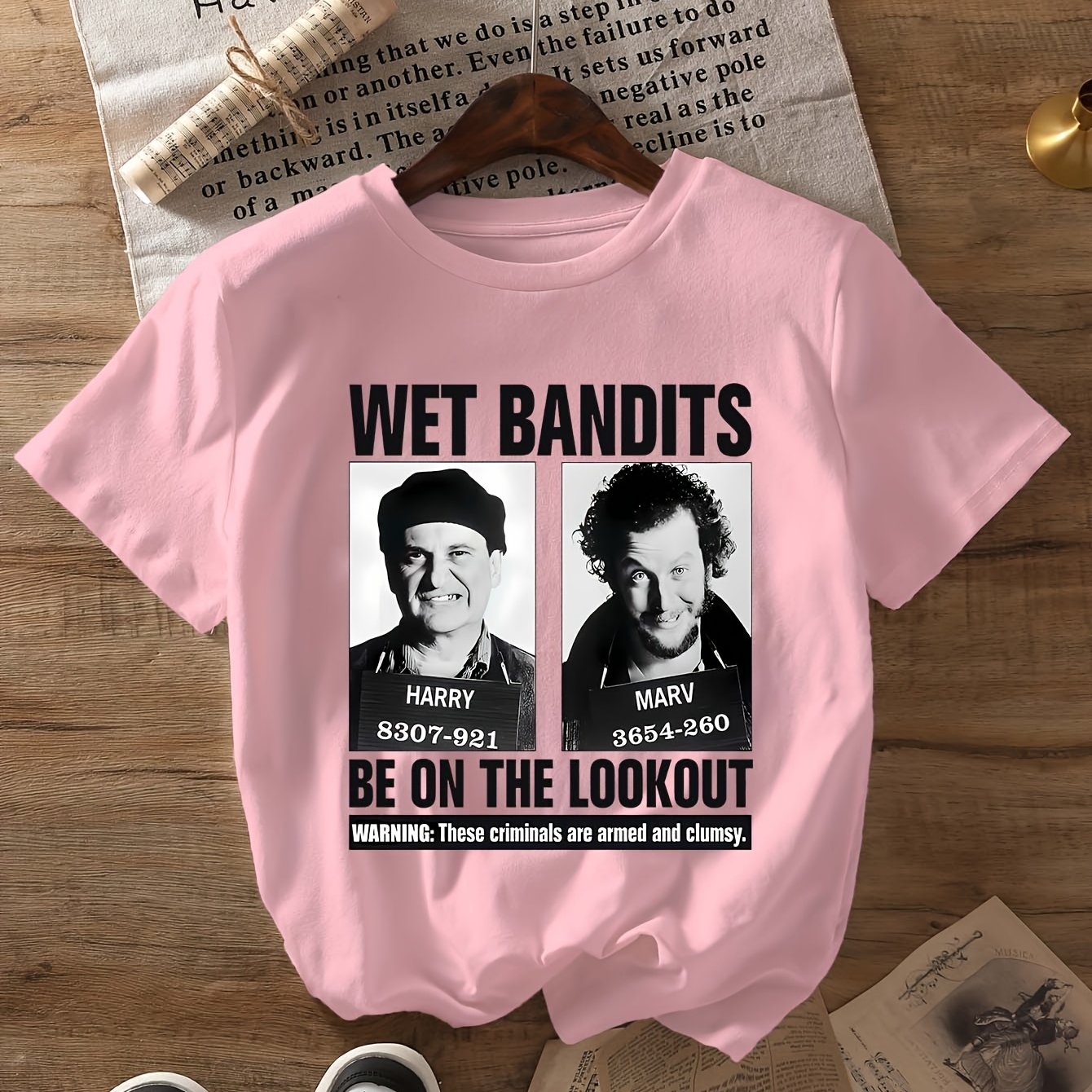 Vianočné tričko – Sám doma