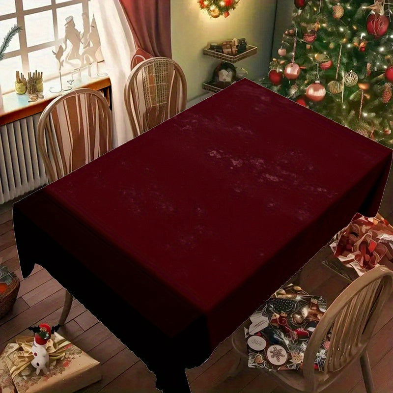 Obrus – hlboká červená