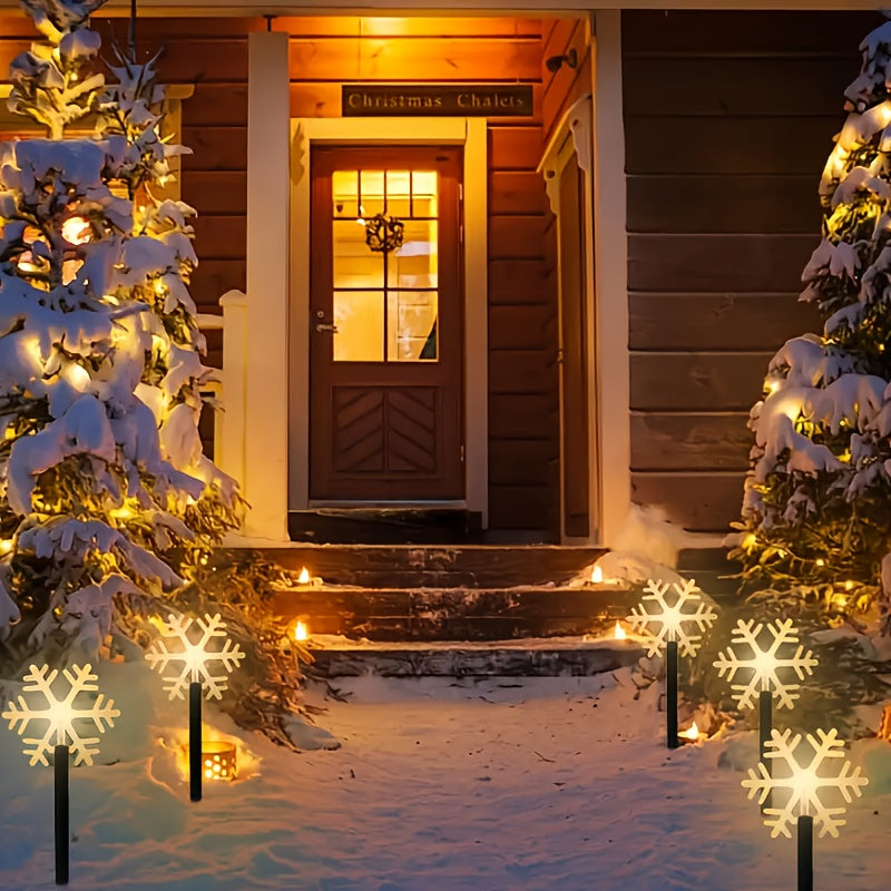 Vianočné svetielka – snehová vločka