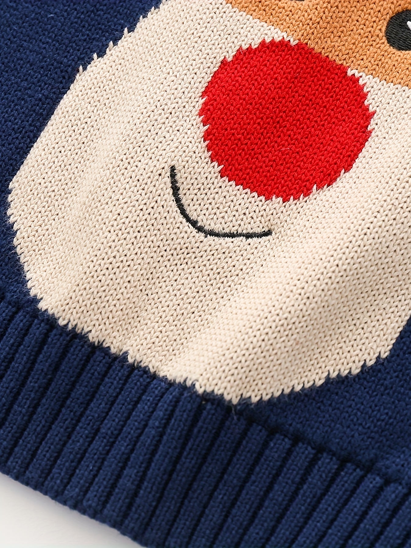 Vianočný sveter pre deti – červený a modrý