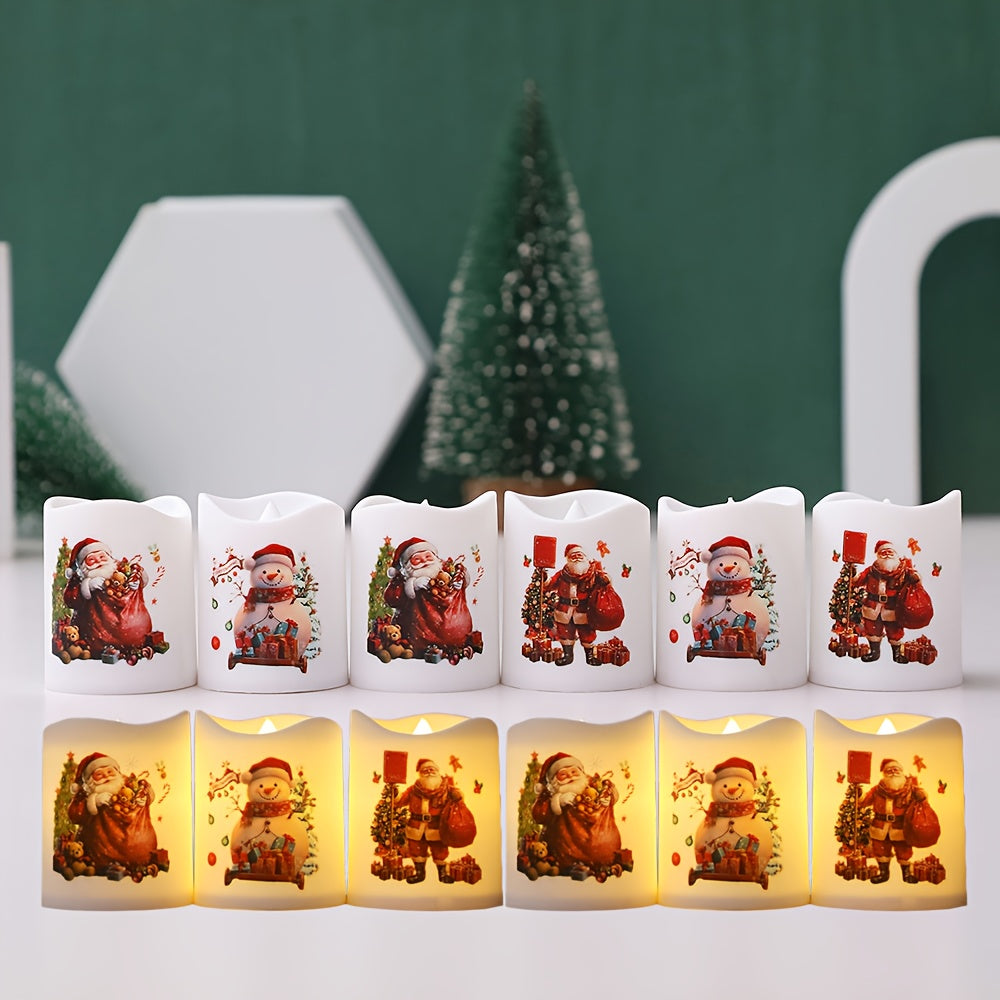 Vianočné LED sviečky – 12ks