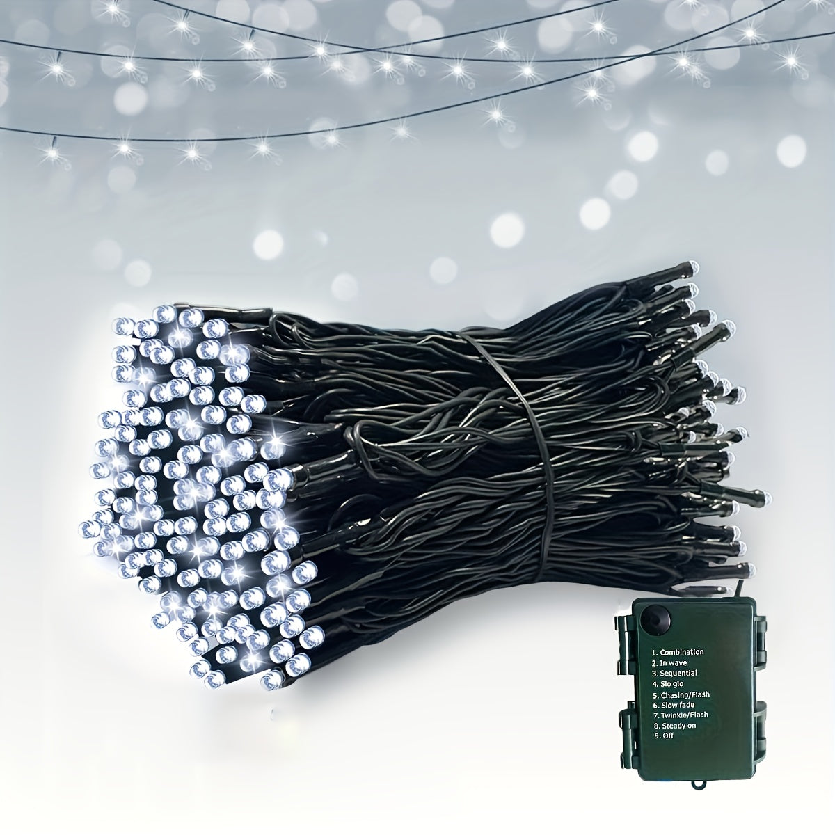 LED svetielka – olivovo zelené