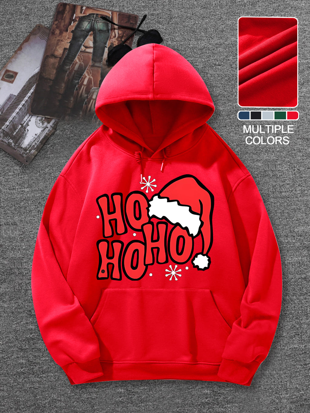 Mikina s kapucňou – Vianočné motívy