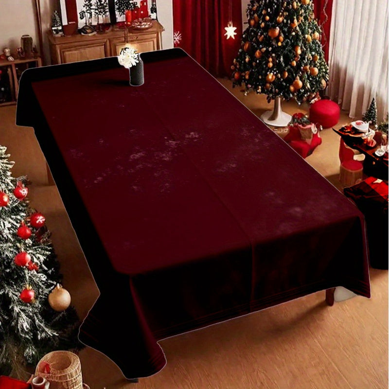 Obrus – hlboká červená