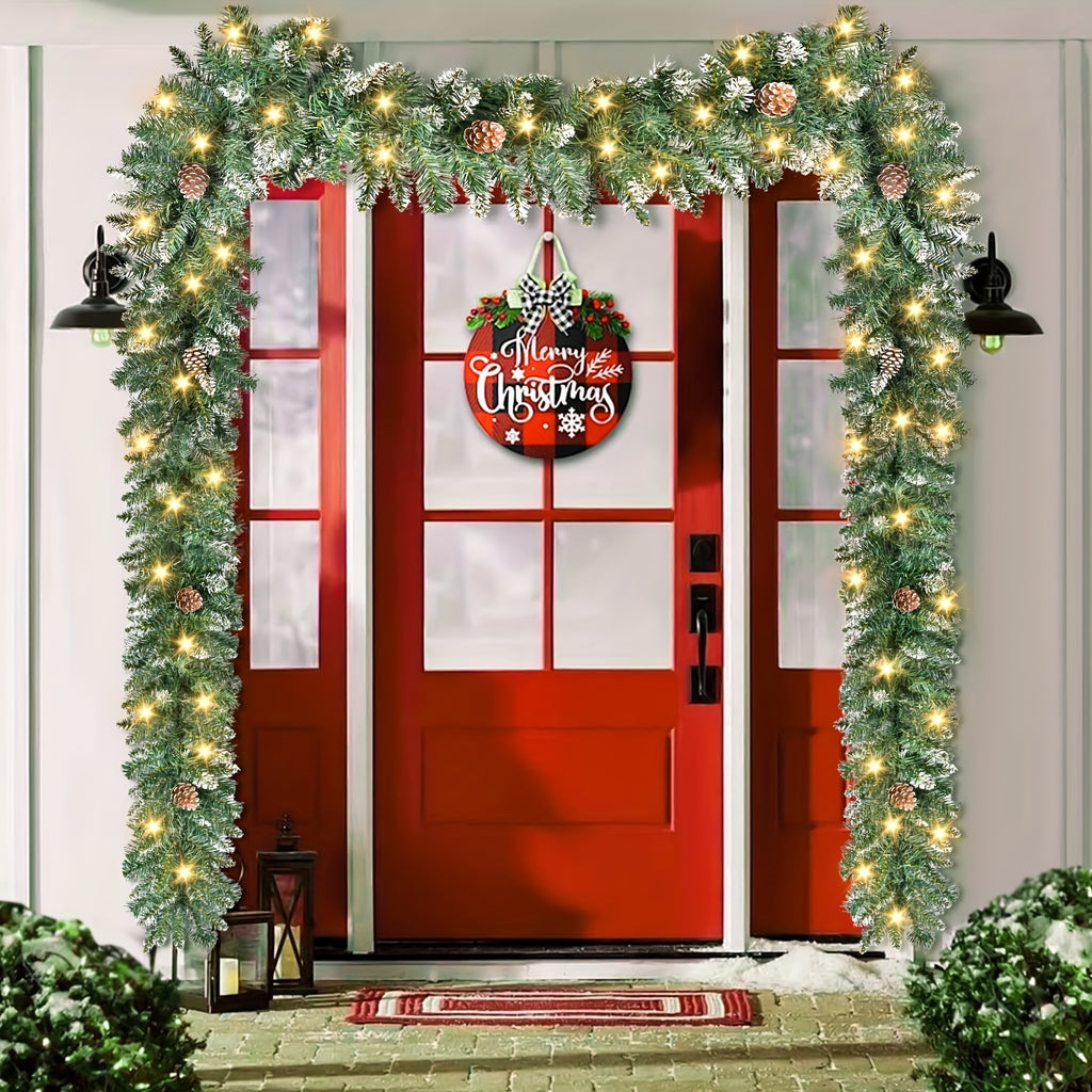 Vianočné svetielka – umelý ratan