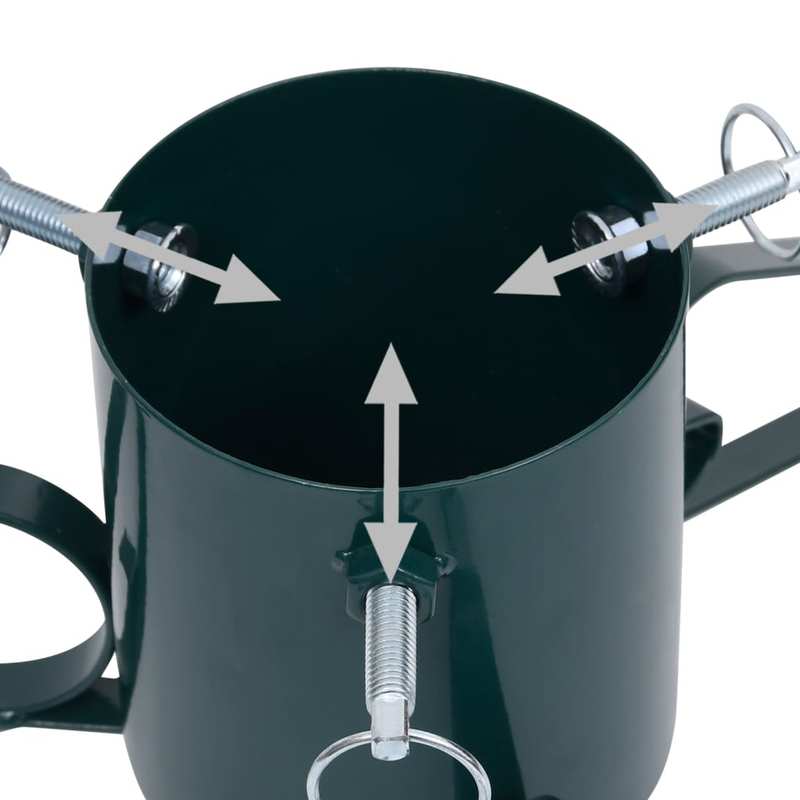 Stojan na vianočný stromček – zelený