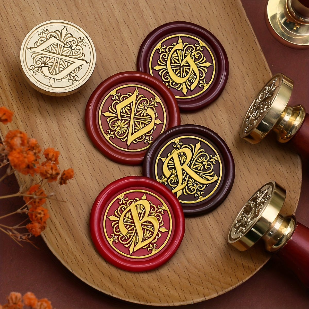 Razítko s 26 písmenami – s držadlom