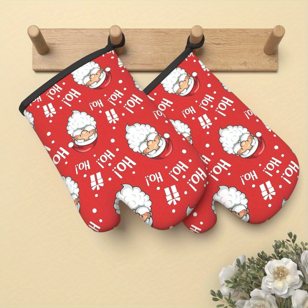 Rukavice do rúry – červené