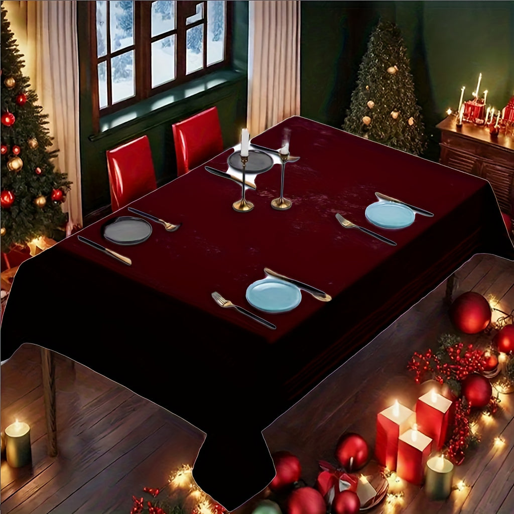 Obrus – hlboká červená