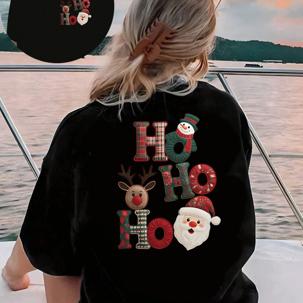 Vianočné tričko – HO HO HO