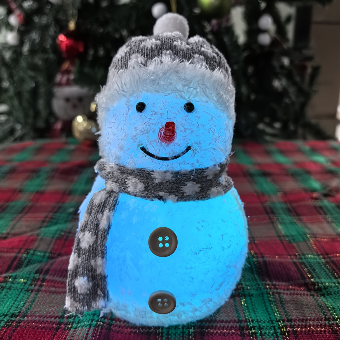 Figúrka snehuliaka – červená