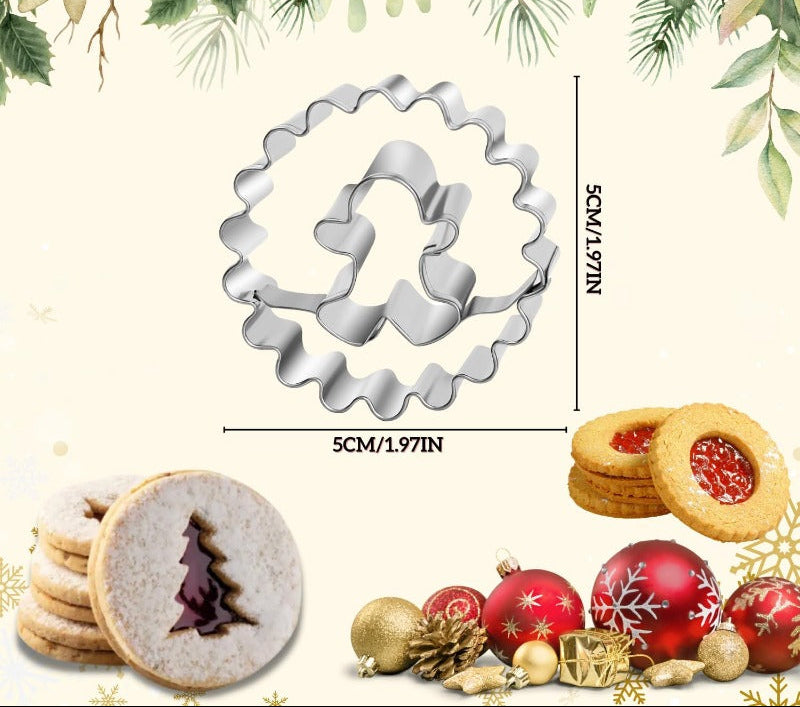 Vianočné formičky na sušienky – 12ks