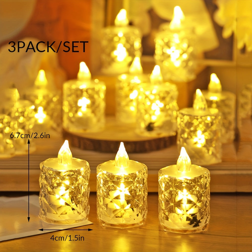 Elektronické sviečky – geometrické