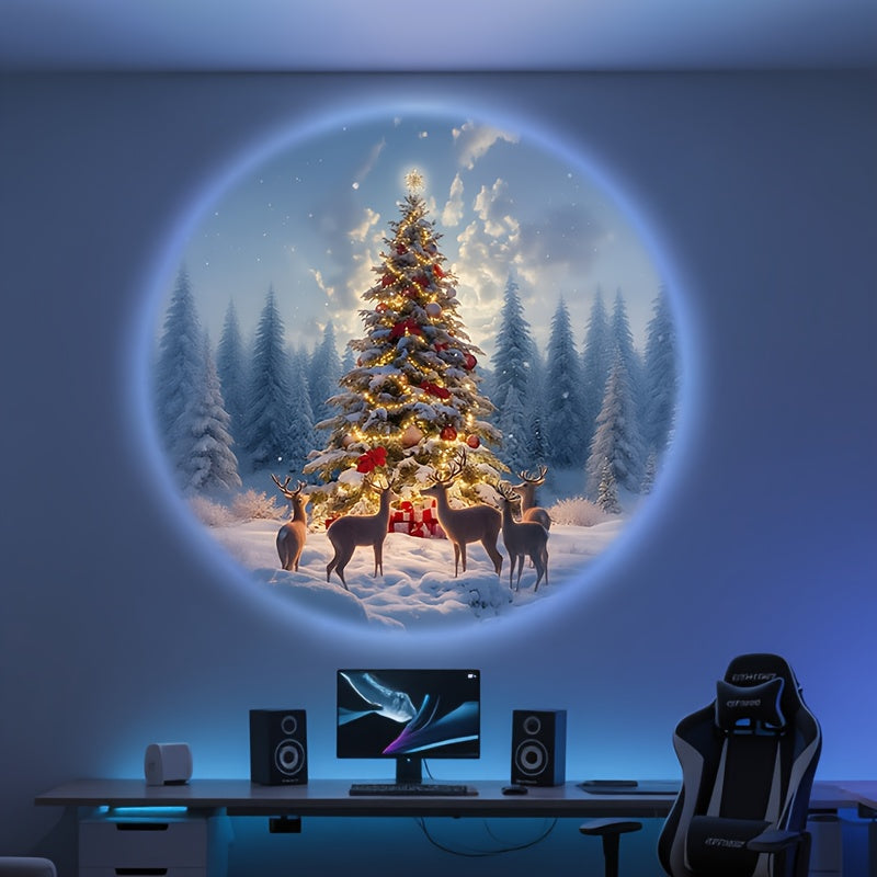 Projektorová lampa – Vianočné motívy