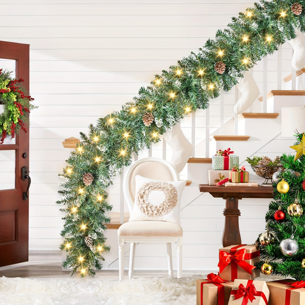 Vianočné svetielka – umelý ratan