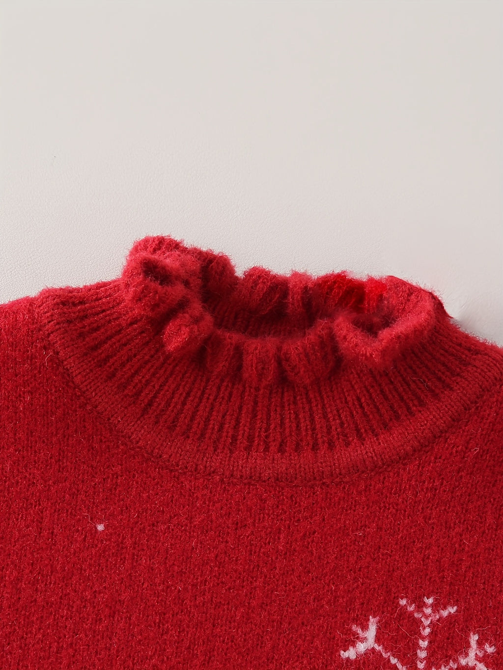 Detský sveter – červený